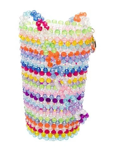 Pre-owned Susan Alexandra Acrylic Crossbody Bag In Multicolor
