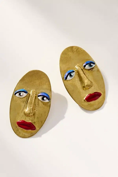 Susan Alexandra Best Friend Earrings In Blue