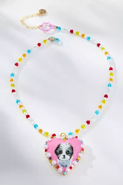 Susan Alexandra Devotion Locket Necklace In Multi