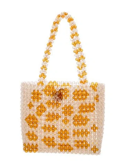 Pre-owned Susan Alexandra Shoulder Bag In Yellow