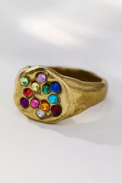 Susan Alexandra Six Points Ring In Gold