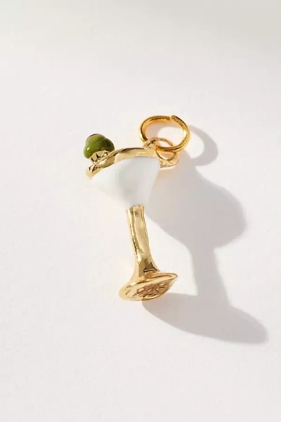 Susan Alexandra Tiny Joys Dirty Martini Charm In Gold