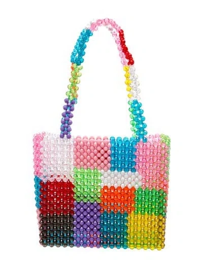 Pre-owned Susan Alexandra Top Handle Bag In Multi