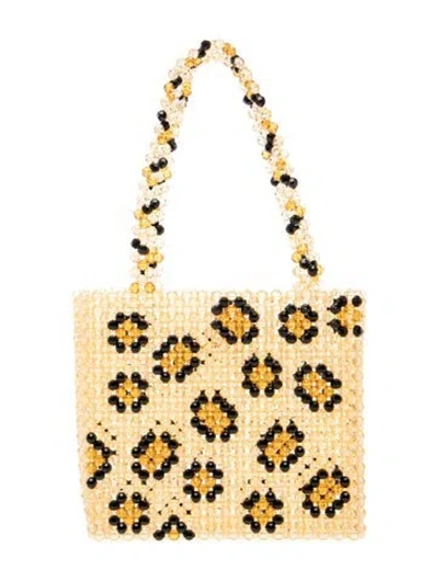 Pre-owned Susan Alexandra Top Handle Bag In Orange