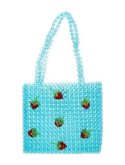 Pre-owned Susan Alexandra Tote W/ Tags In Blue