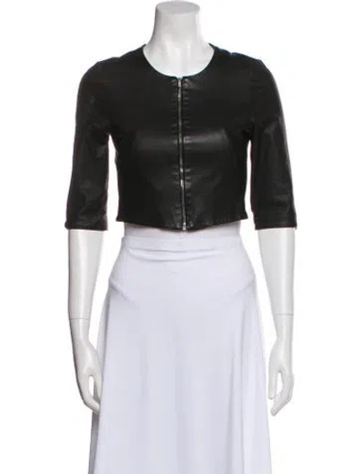 Pre-owned Susan Bender Bolero In Black