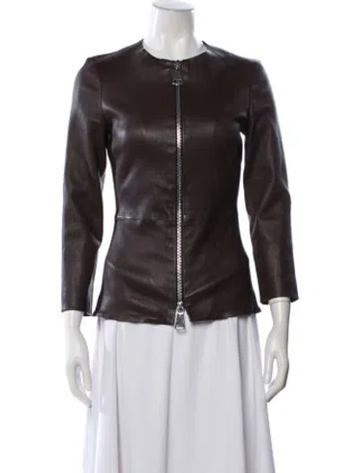 Pre-owned Susan Bender Evening Jacket In Brown