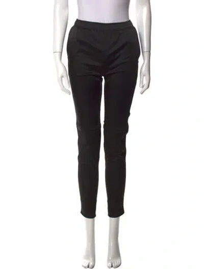 Pre-owned Susan Bender Skinny Leg Pants In Black