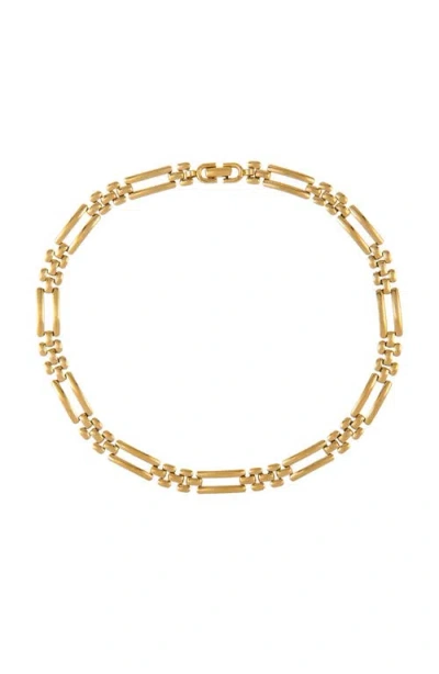 Susan Caplan 1970s Vintage Monet Watchband Collar