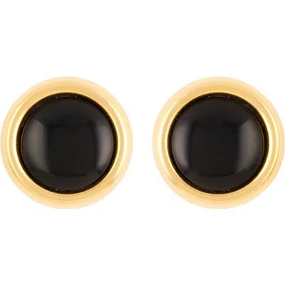 Susan Caplan 1980s Vintage Napier Black Clip-on Earrings
