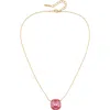 Susan Caplan 1990s Vintage D'orlan Pink Necklace