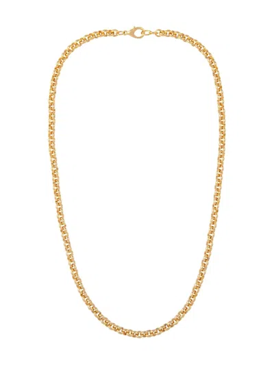 Pre-owned Susan Caplan Vintage 1990s Belcher Chain Necklace In Gold