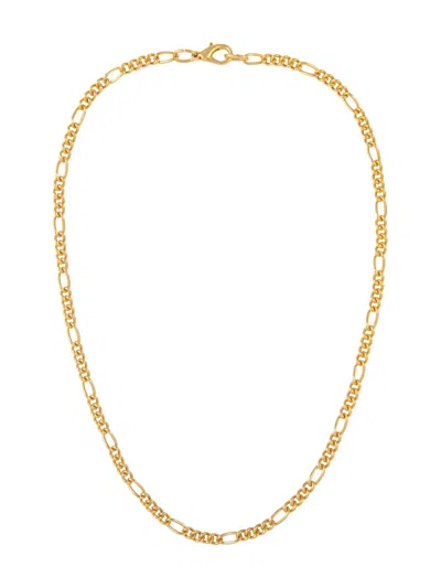 Pre-owned Susan Caplan Vintage 1990s Chain-link Necklace In Gold