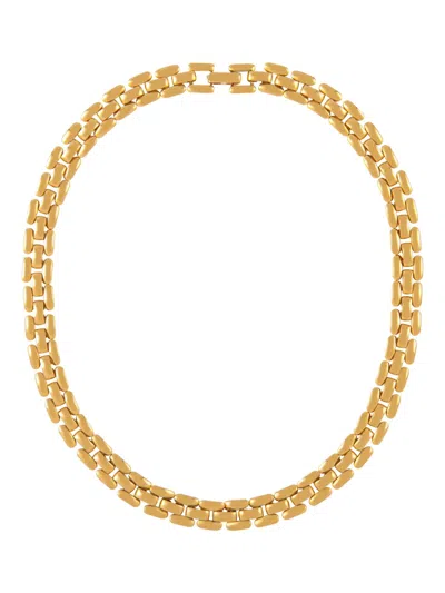 Pre-owned Susan Caplan Vintage 1990s Rediscovered By Susan Caplan Necklace In 金色