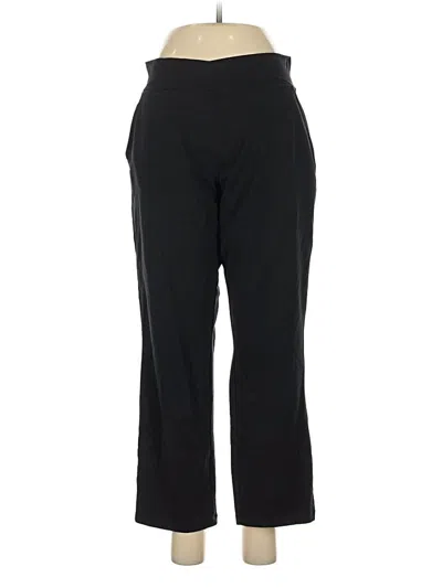 Pre-owned Susan Graver Active Pants In Black
