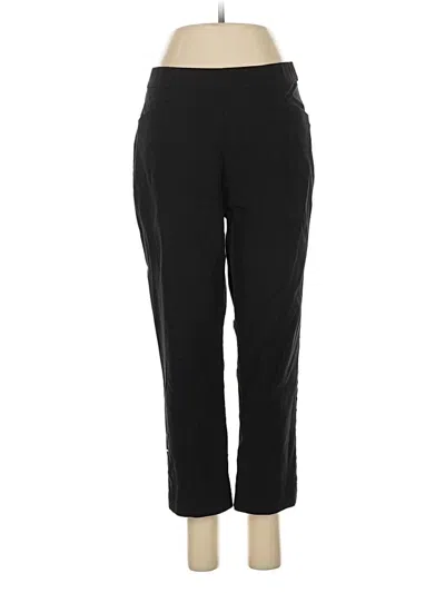 Pre-owned Susan Graver Active Pants In Black