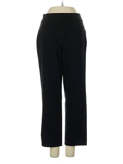 Pre-owned Susan Graver Active Pants In Black