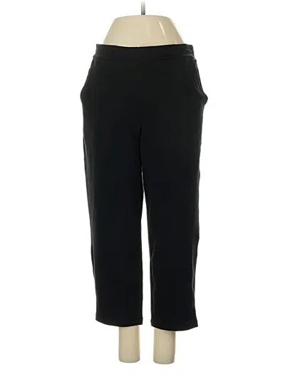 Pre-owned Susan Graver Active Pants In Black