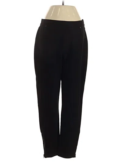 Pre-owned Susan Graver Active Pants In Black