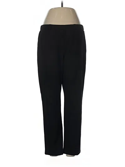 Pre-owned Susan Graver Active Pants In Black