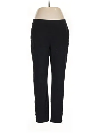 Pre-owned Susan Graver Active Pants In Black