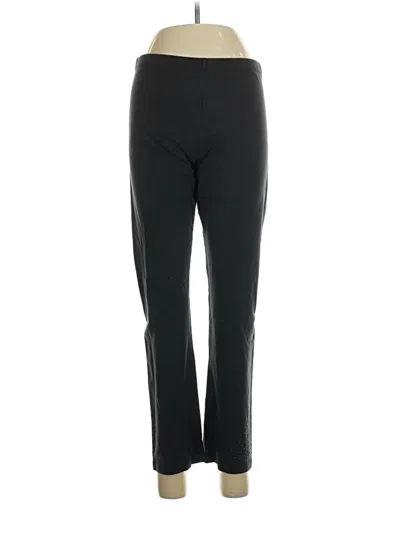 Pre-owned Susan Graver Active Pants In Black
