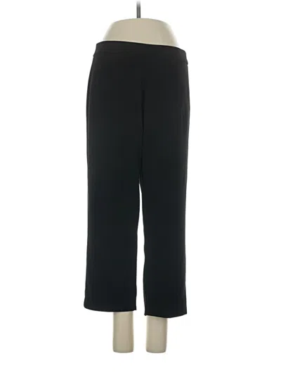 Pre-owned Susan Graver Active Pants In Black