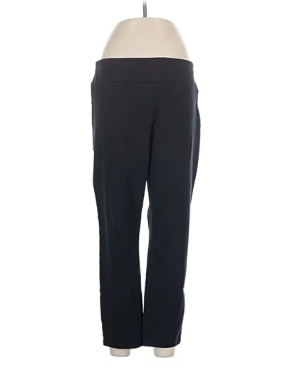 Pre-owned Susan Graver Active Pants In Black