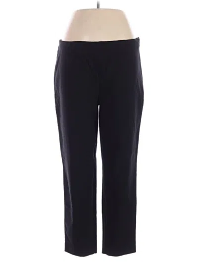 Pre-owned Susan Graver Active Pants In Black