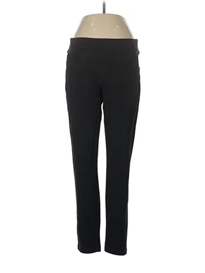 Pre-owned Susan Graver Active Pants In Black