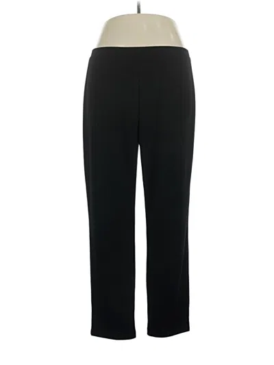 Pre-owned Susan Graver Active Pants In Black