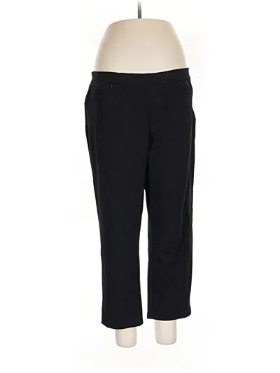 Pre-owned Susan Graver Active Pants In Black