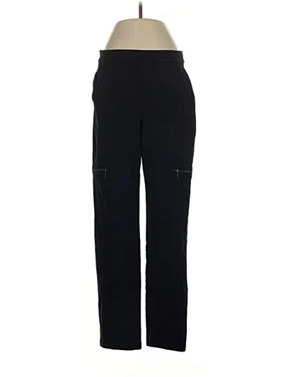 Pre-owned Susan Graver Active Pants In Black