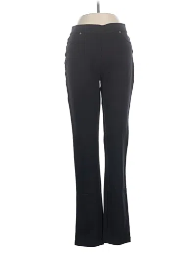 Pre-owned Susan Graver Active Pants In Black
