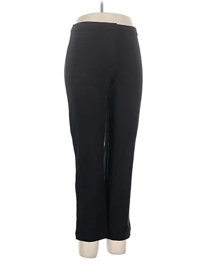 Pre-owned Susan Graver Active Pants In Black