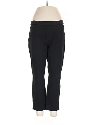 Pre-owned Susan Graver Active Pants In Black