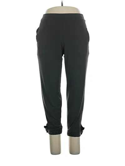 Pre-owned Susan Graver Active Pants In Black