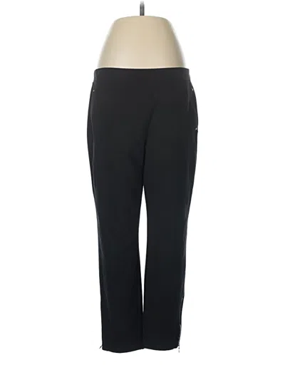 Pre-owned Susan Graver Active Pants In Black