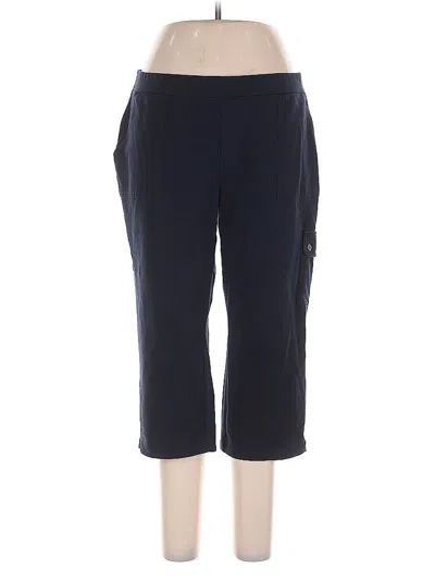 Pre-owned Susan Graver Active Pants In Blue