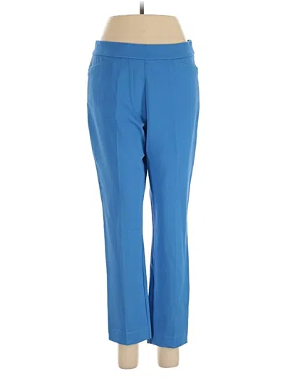 Pre-owned Susan Graver Active Pants In Blue