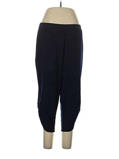 Pre-owned Susan Graver Active Pants In Blue