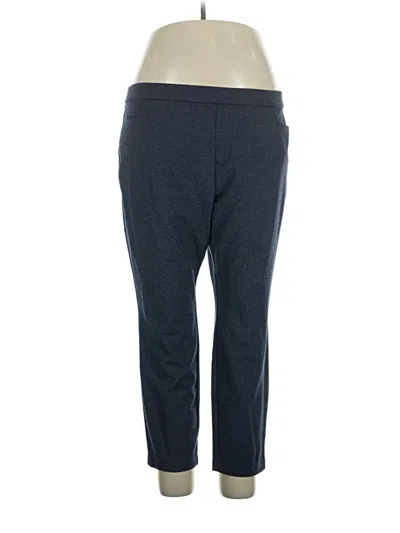 Pre-owned Susan Graver Active Pants In Blue