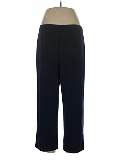 Pre-owned Susan Graver Active Pants In Blue