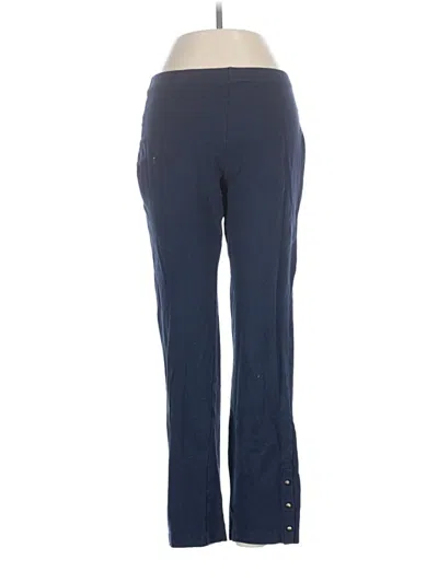Pre-owned Susan Graver Active Pants In Blue