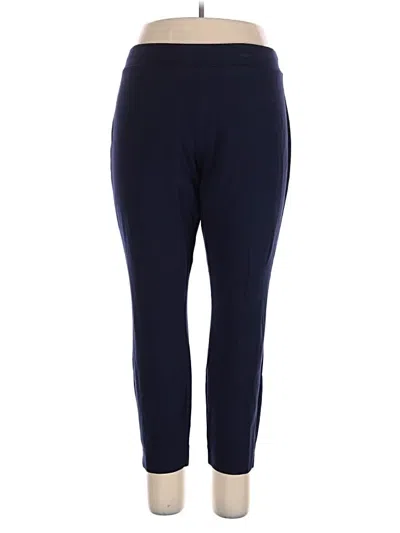 Pre-owned Susan Graver Active Pants In Blue