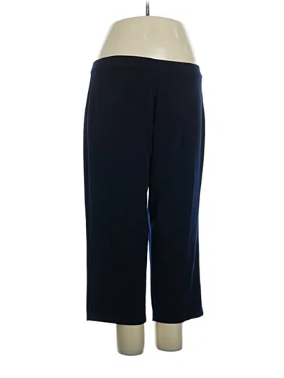 Pre-owned Susan Graver Active Pants In Blue