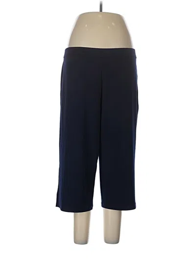 Pre-owned Susan Graver Active Pants In Blue