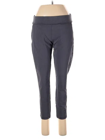 Pre-owned Susan Graver Active Pants In Gray