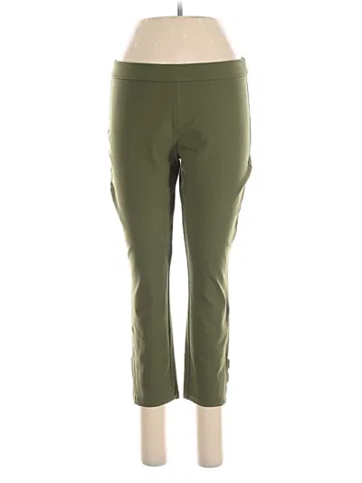 Pre-owned Susan Graver Active Pants In Green