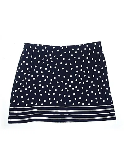 Pre-owned Susan Graver Active Skort In Blue